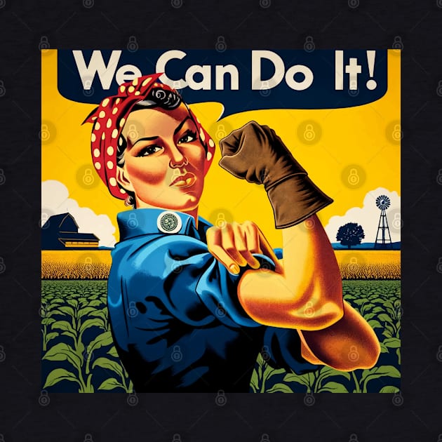 Empowerment Harvest: Cesar Chavez Day 'We Can Do It' by Edd Paint Something